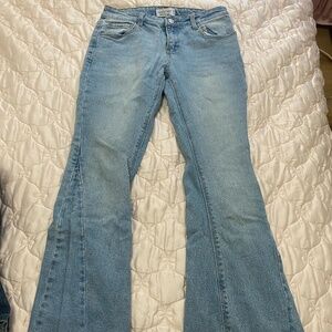 Light Wash Flare Jeans